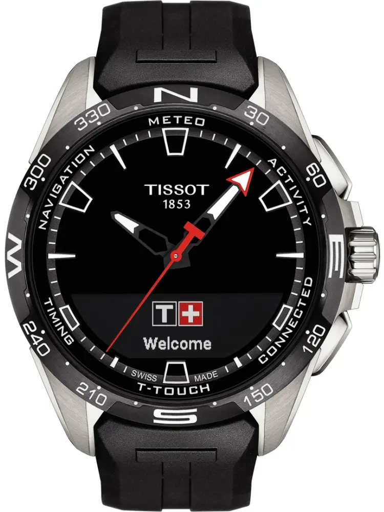 Tissot T-Touch Connect Solar Schwarz / Silber