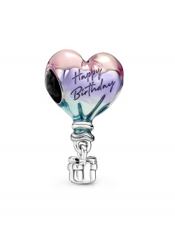 Pandora Charm Happy Birthday Heissluftballon