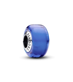 Blaues Murano-Glas Mini-Charm