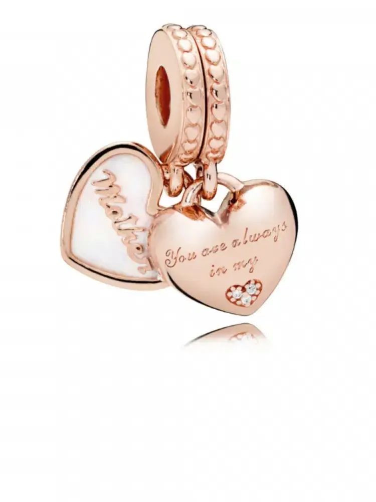 Pandora Mutter & Tochter Herzen Charm