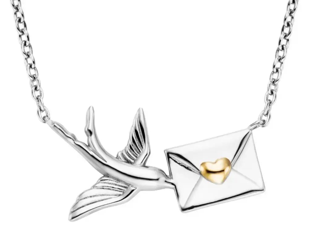 Engelsrufer Letter Bird Halskette