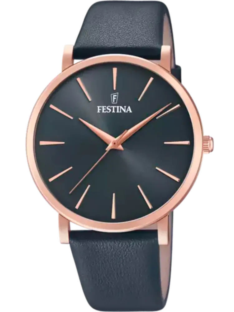 Festina Damen Uhr Boyfriend Schwarz