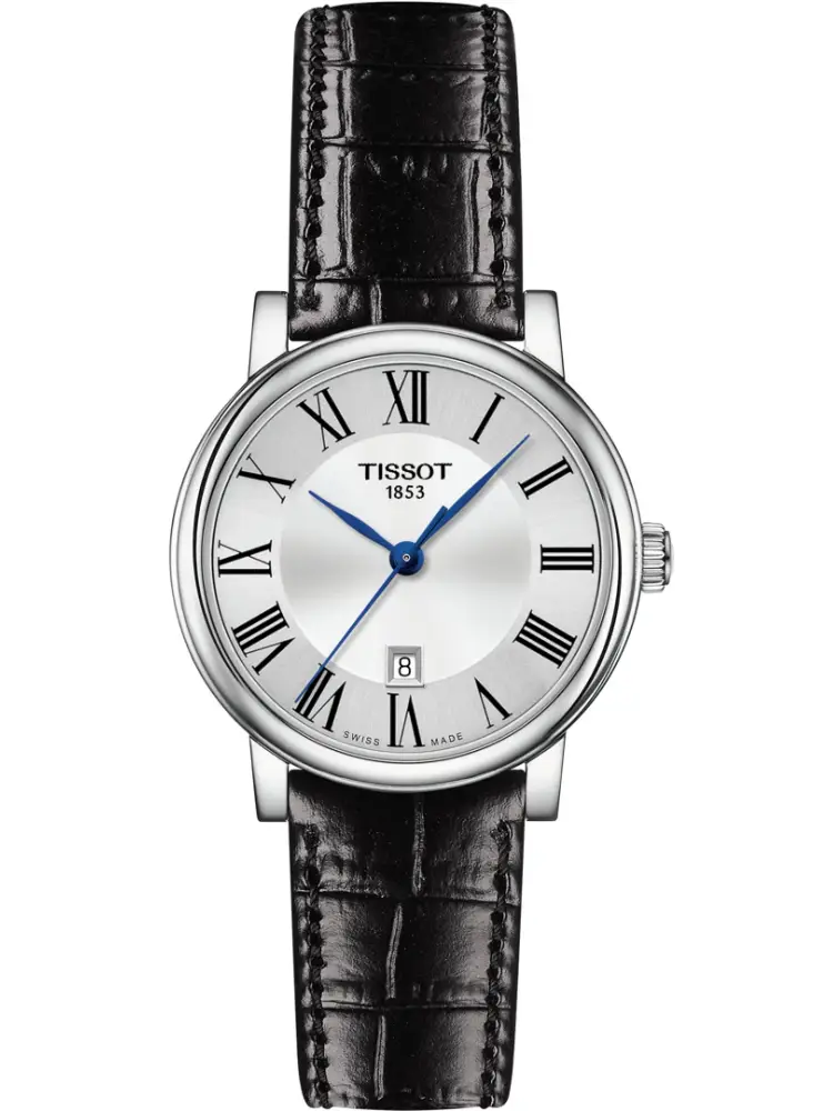Tissot Carson 30mm Premium Lady Schwarz / Silber