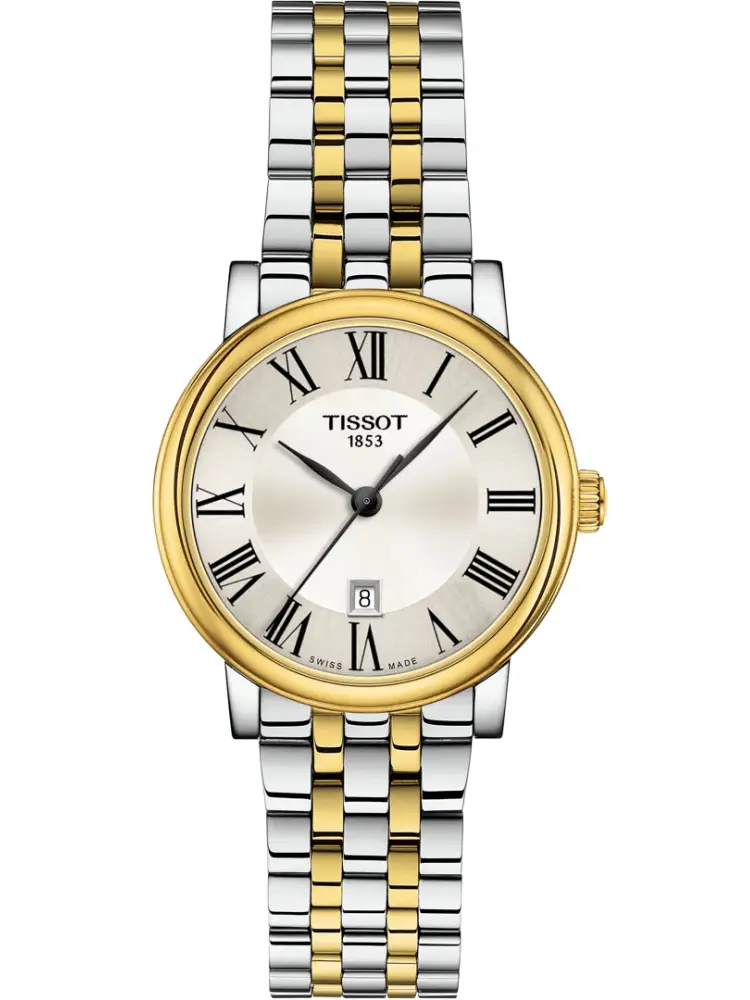Tissot Carson 30mm Premium Lady Gold / Silber