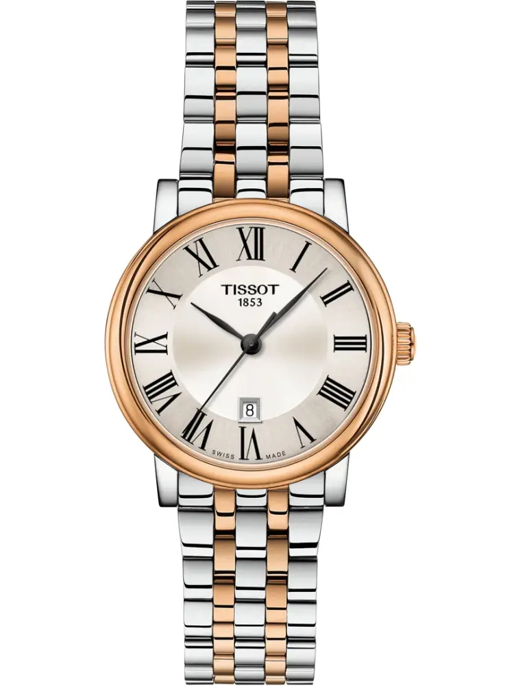 Tissot Carson 30mm Premium Lady Rosé / Silber