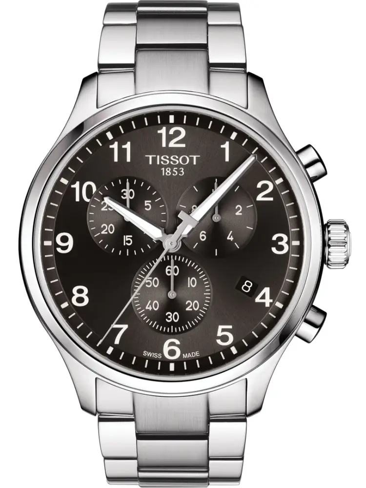 Tissot Chrono XL Classic Silber / Schwarz