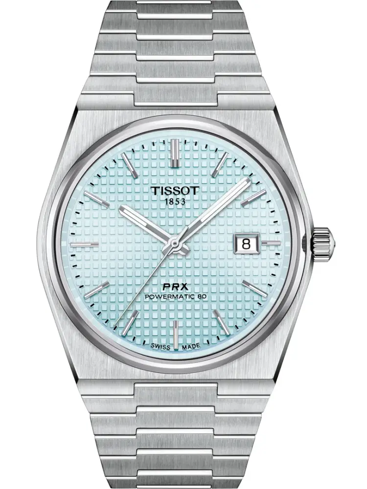 Tissot PRX Powermatic 80 Hellblau