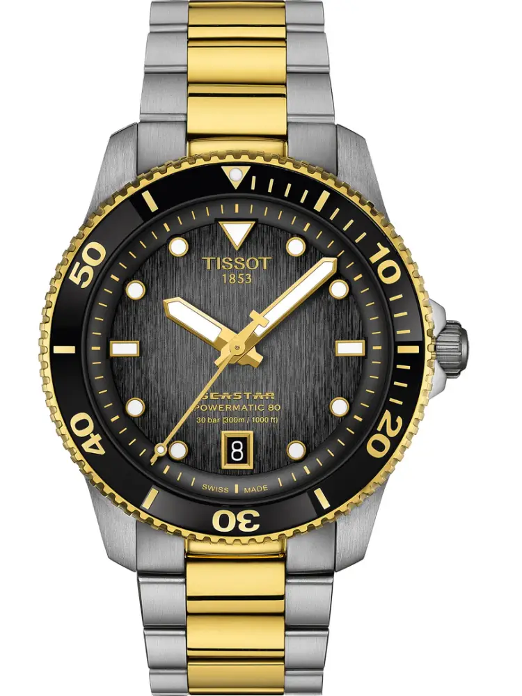 Tissot Seastar 1000 40mm Powermatic 80 Tricolor