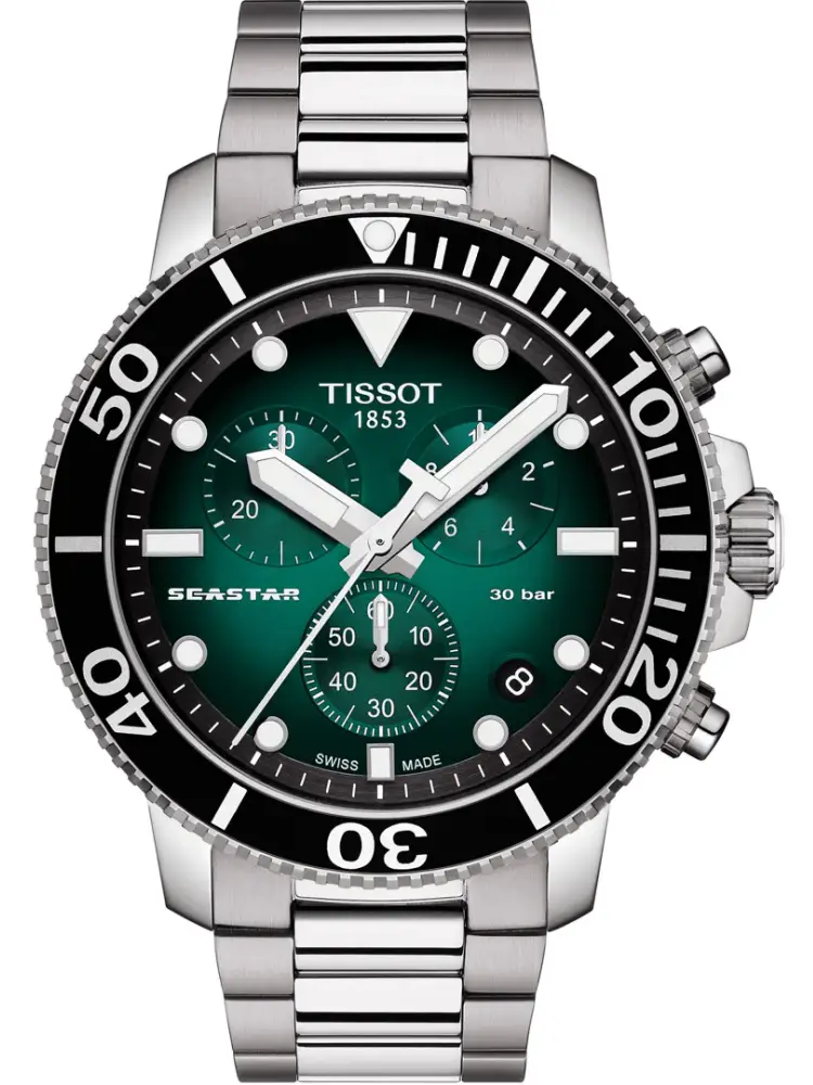 Tissot Seastar 1000 Chronograph Grün