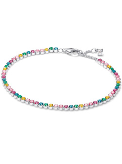 Pandora Timeless Rainbow Tennis Bracelet 925 Silver Pandora Timeless Rainbow Tennis Bracelet 925 Silver