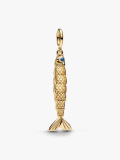 Beweglicher Fisch Charm-Anhänger