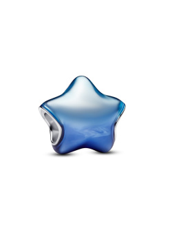 Pandora Blue Star Charm Sterling silver Pandora Blue Star Charm Sterling silver