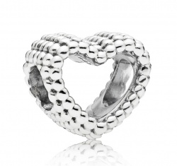 Pandora Charm Perlenherz