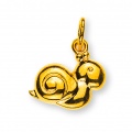 Anhänger Schnecke Gelbgold 750