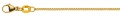 Collier Panzer S Gelbgold 750