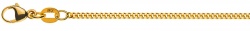 Collier Panzer M Gelbgold 750