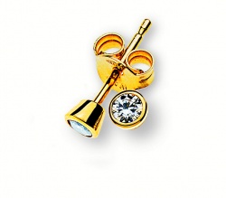 Ohrstecker Gelbgold 375