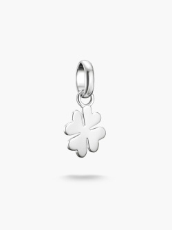 Thomas Sabo Charm-Anhänger kleeblatt Silber