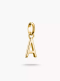 Thomas Sabo Charm-Anhänger Buchstabe A Connect vergoldet