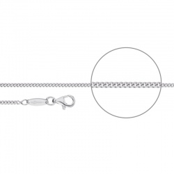 Der Kettenmacher Panzerkette diamantiert Silber 925