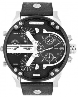 Diesel Mr. Daddy 2.0 Classic Schwarz Leder
