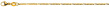 Figaro Fusskette Gelbgold 750