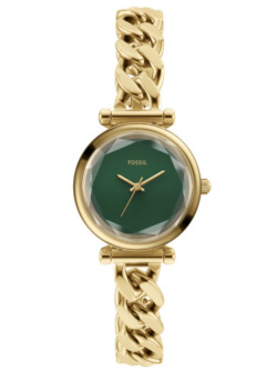 Fossil Carlie Mini Goldig / Grün Fossil Carlie Mini Goldig / Grün