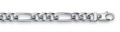 Figarocollier massiv Silber 925