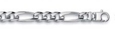 Figarocollier massives Silber 925