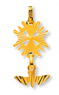 Anhänger Hugenotten-Kreuz Gelbgold 18K