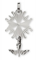 Anhänger Hugenotten-Kreuz Weissgold 18K