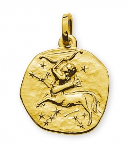 Anhänger Sternzeichen Schütze Gelbgold 18K