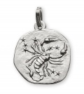 Anhänger Sternzeichen Skorpion Weissgold 18K