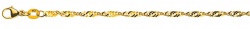 Armband Singapur Gelbgold 750