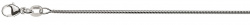 Collier Schlage Rund Weissgold 750