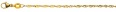 Collier Singapur Gelbgold 750