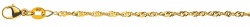 Collier Singapur Gelbgold 750