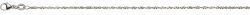 Collier Singapur M Weissgold 750