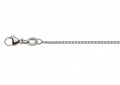 Collier Zopf in Weissgold 585
