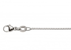 Collier Venezianer in Weissgold 375