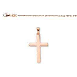 Aktionsset Kreuz Rotgold 750