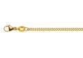Halskette Panzer Gelbgold 375