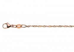 Collier Singapur Rotgold 750