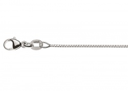 Collier Venezianer M in Weissgold 750