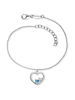 Engelsrufer Yiya Heart Armband Blau & Weiss Engelsrufer Yiya Heart Armband Blau & Weiss