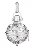Engelsrufer Weiss mit Zirkonias in Silber 925 rhodiniert