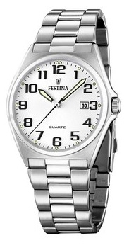 Festina Herrenarmbanduhr Luminous schwarz