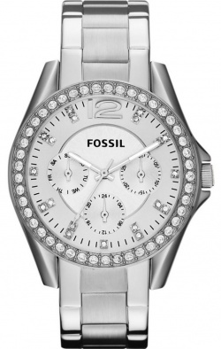 Fossil Riley Silver