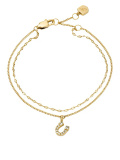 Fossil Sutton Armband Horseshoe Multi Strand