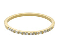 Fossil Armreif Ellis Pavé Glitz Edelstahl Goldig